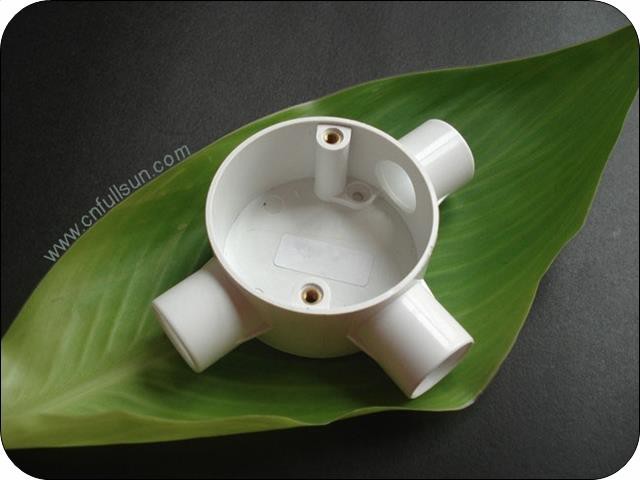 صندوق قناة بلاستيك تي طريقة