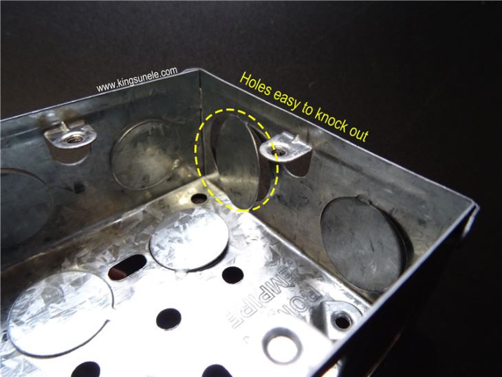 Deep Electrical Metal Box