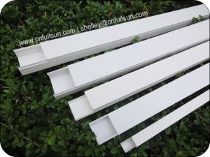 PVC كابل Trunking مصغرة الجذع اثبات النار