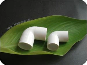 PVC قناة التجهيزات قناة الكوع اللهب دليل