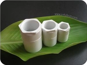 PVC قناة تركيبات ذكر محول لهب برهان
