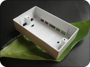 PVC صندوق كهربائي BS4662 باتريس مربع